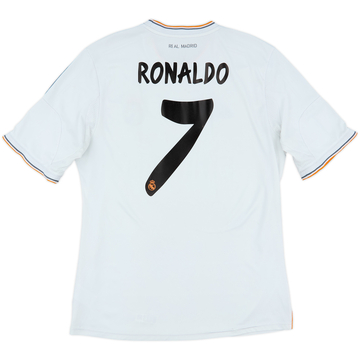 2013-14 Real Madrid Home Shirt Ronaldo #7 - 7/10 - (L)