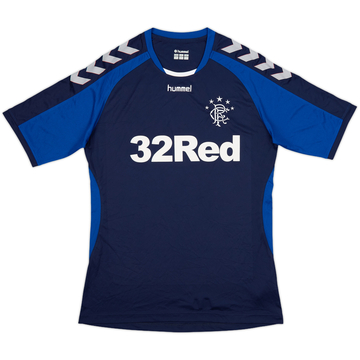 2018-19 Rangers Hummel Training Shirt - 9/10 - (M)