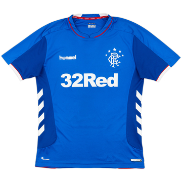 2018-19 Rangers Home Shirt - 8/10 - (L)
