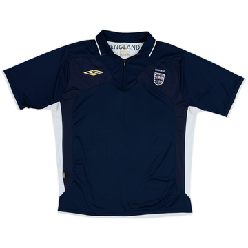 2005-06 England Umbro 1/4 Zip Training Shirt - 6/10 - (L)