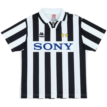 1995-96 Juventus Basic Home Shirt - 7/10 - (XS)