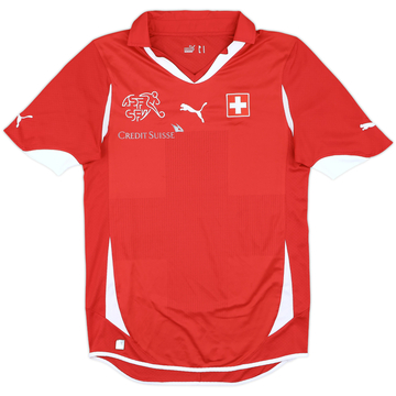 2010-11 Switzerland Home Shirt - 6/10 - (S)