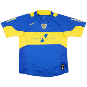2004-05 Boca Juniors Home Shirt - 9/10 - (L.Boys)