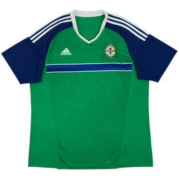 2016-17 Northern Ireland Home Shirt - 7/10 - (XL)