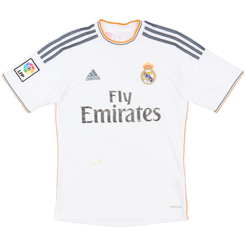 2013-14 Real Madrid Home Shirt - 5/10 - (L.Boys)