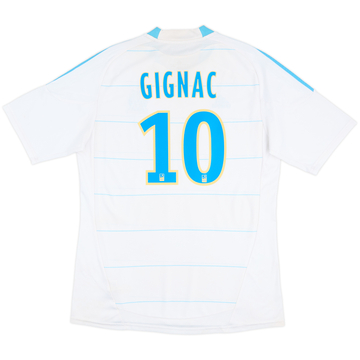 2010-11 Olympique Marseille Home Shirt Gignac #10 - 6/10 - (L)