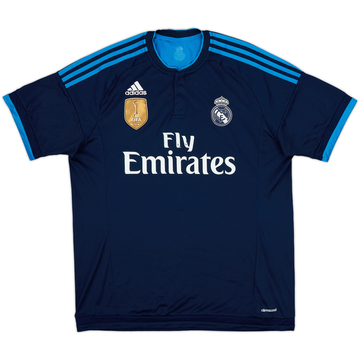 2015-16 Real Madrid Third Shirt - 5/10 - (L)