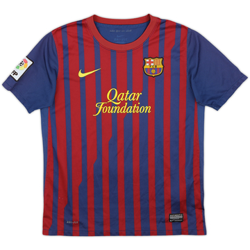 2011-12 Barcelona Home Shirt - 6/10 - (L.Boys)
