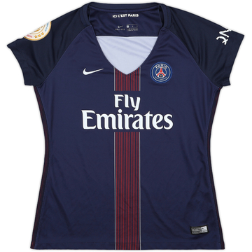 2016-17 Paris Saint-Germain Home Shirt - 7/10 - (Women's L)