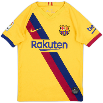 2019-20 Barcelona Away Shirt - 6/10 - (S.Boys)
