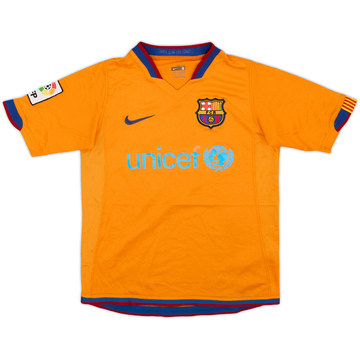2006-08 Barcelona Away Shirt - 5/10 - (S.Boys)
