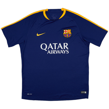2015-16 Barcelona Nike Training Shirt - 8/10 - (XL)