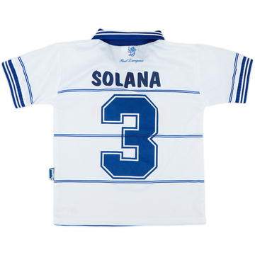 1999-01 Real Zaragoza Home Shirt Solana #3 - 7/10 - (M.Boys)