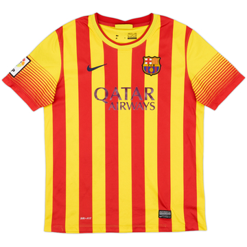 2013-15 Barcelona Away Shirt - 7/10 - (XL.Boys)