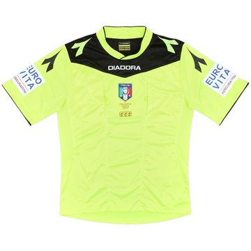 2014-15 Italy Diadora Referee Shirt - 9/10 - (S)