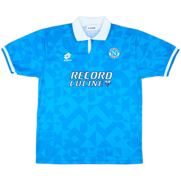 1994-96 Napoli Match Issue Home Shirt #7