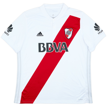 Camiseta de local del River Plate 2017-18 - 9/10 - (XL)