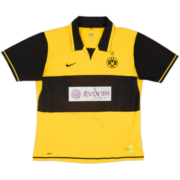 2007-08 Borussia Dortmund Home Shirt - 4/10 - (XL)