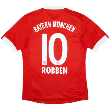 2009-10 Bayern Munich Camiseta Local Robben #10 - 8/10 - (M)