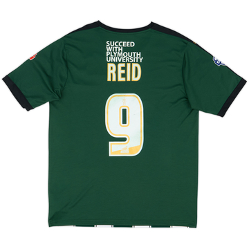 2015-16 Plymouth Argyle Home Shirt Reid #9 - 6/10 - (L)