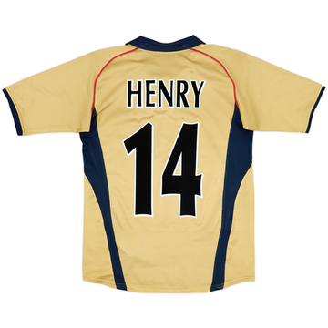 Camiseta de visitante del Arsenal 2001-02 Henry #14 - 8/10 - (14-15 Años)
