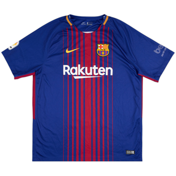 2017-18 Barcelona Home Shirt - 5/10 - (XL)
