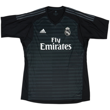 2018-19 Real Madrid GK S/S Shirt - 10/10 - (XL)