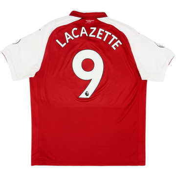 2017-18 Arsenal Home Shirt Lacazette #9 - 7/10 - (L)