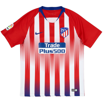 2018-19 Atletico Madrid Home Shirt - 6/10 - (M)