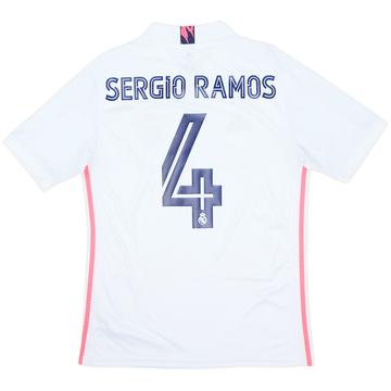 2020-21 Real Madrid Home Shirt Sergio Ramos #4 - 10/10 - (M)