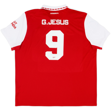 2022-23 Arsenal Home Shirt G.Jesus #9 - 10/10 - (XXL)