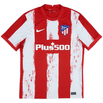 2021-22 Atletico Madrid Home Shirt - 5/10 - (M)