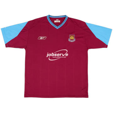 2003-05 West Ham Camiseta Local - 9/10 - (L)