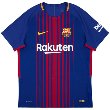 2017-18 Barcelona Authentic Home Shirt - 5/10 - (L)