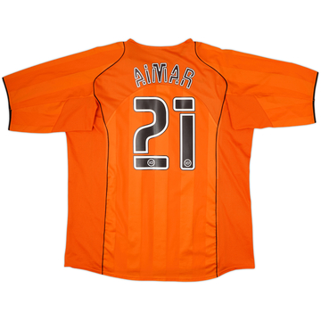 2004-05 Valencia Away Shirt Aimar #21 - 8/10 - (XXL)
