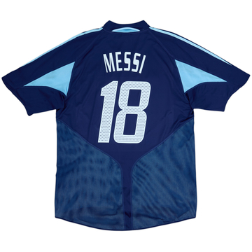 2004-05 Argentina Away Shirt Messi #18 - 9/10 - (L)