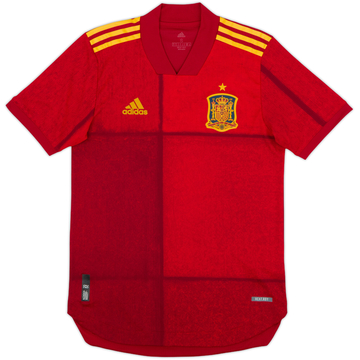 2020-21 Spain Authentic Home Shirt - 9/10 - (S)
