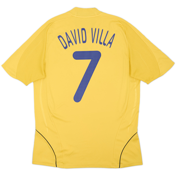 2008-10 Spain Away Shirt David Villa #7 - 8/10 - (M)