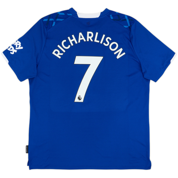 2019-20 Everton Home Shirt Richarlison #7 - 8/10 - (XXL)