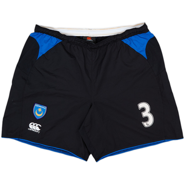 2009-10 Portsmouth Player Issue Third Shorts #3 (R. Rocha) - 7/10 - (L)
