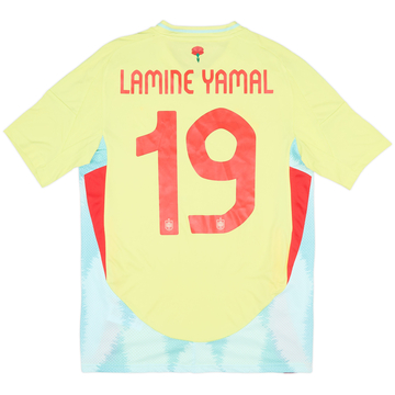 2024-25 Spain Away Shirt Lamine Yamal #19 (S)