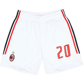2007-08 AC Milan Player Issue Home Shorts #20 (Gourcuff) - 8/10 - (XL)