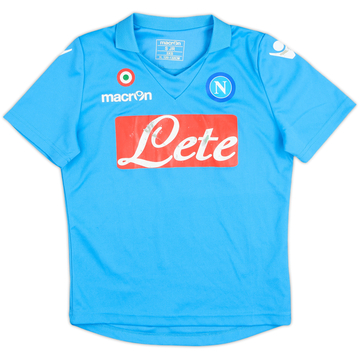 Camiseta de local del Napoli 2014-15 - 4/10 - (Niños S.)
