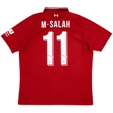 2018-19 Liverpool Home Shirt M.Salah #11 - 5/10 - (L)