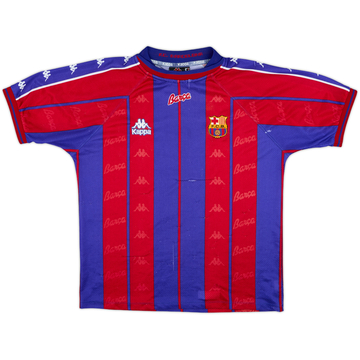 1995-97 Barcelona Home Shirt - 4/10 - (S)