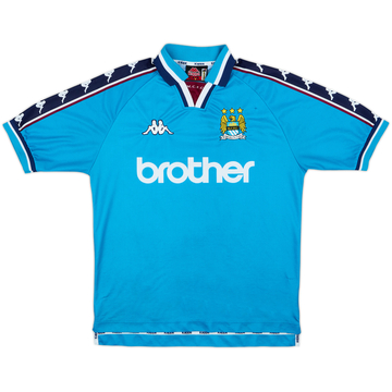 1997-99 Manchester City Home Shirt - 7/10 - (M)