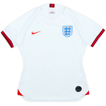 2019 England Lionesses Home Shirt - 6/10 - (Women's M)