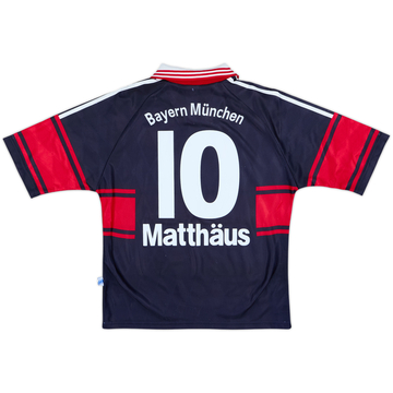1997-99 Bayern Munich Home Shirt Matthaus #10 - 7/10 - (L.Boys)