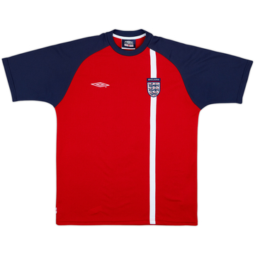 2002-03 England Umbro Training Shirt - 8/10 - (L)