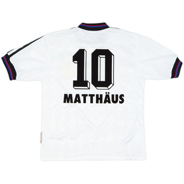 1996-98 Bayern Munich Away Shirt Matthaus #10 - 8/10 - (Y)